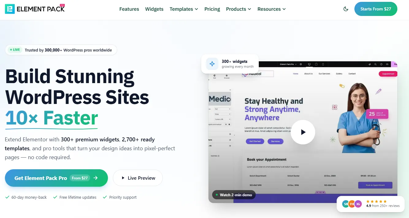 Element Pack Template Library mobile-optimized Elementor templates Element Pack Template Library mobile-optimized Elementor templates