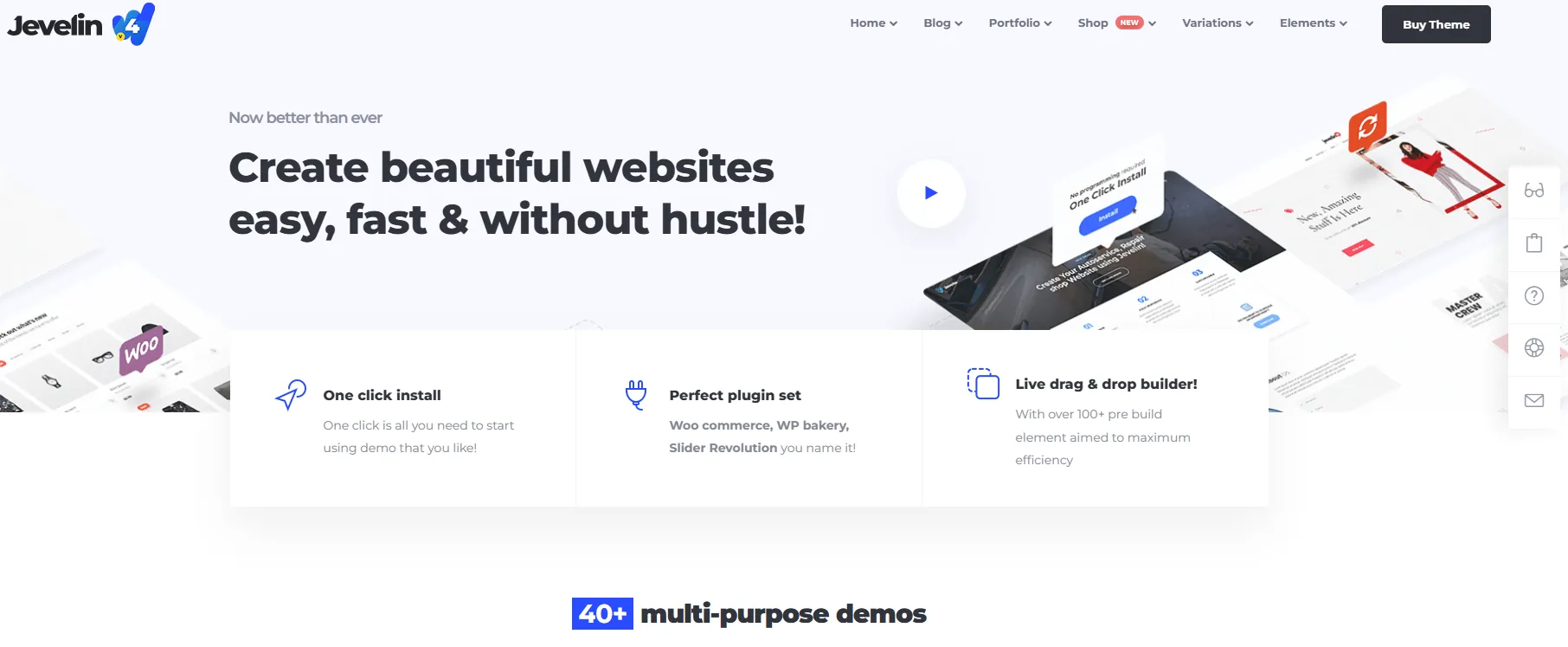 Jevelin multipurpose WordPress theme mobile demo Jevelin multipurpose WordPress theme mobile demo