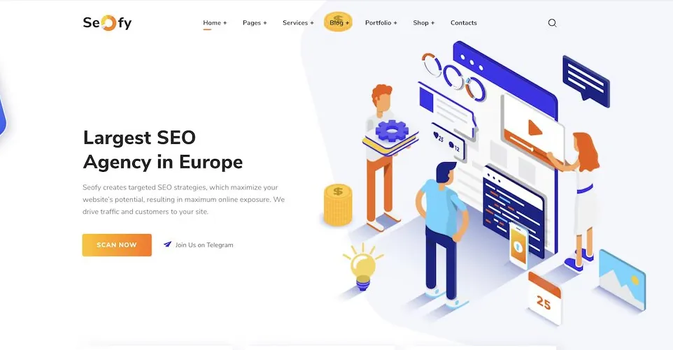 Seofy SEO-focused WordPress theme Seofy SEO-focused WordPress theme