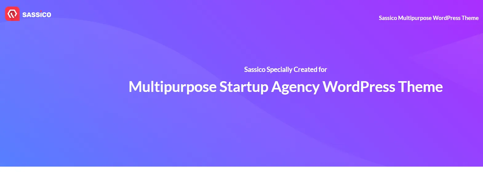 Sassico WordPress theme for SaaS and startups Sassico WordPress theme for SaaS and startups