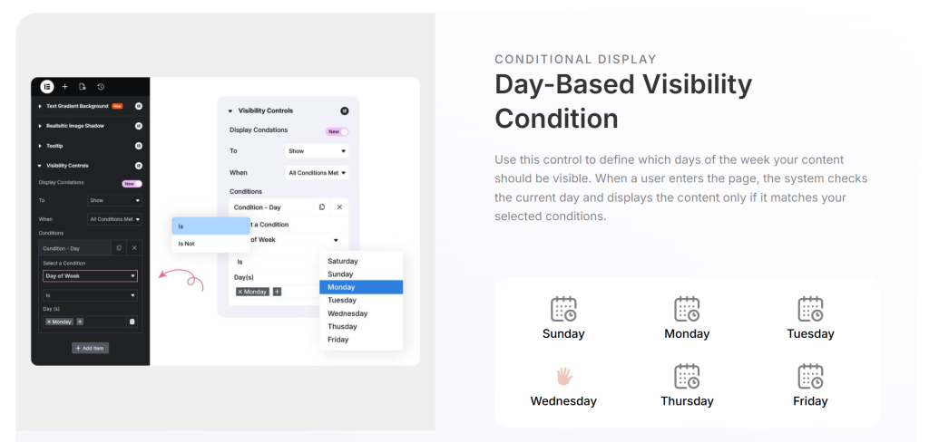 Visibility Controls extension