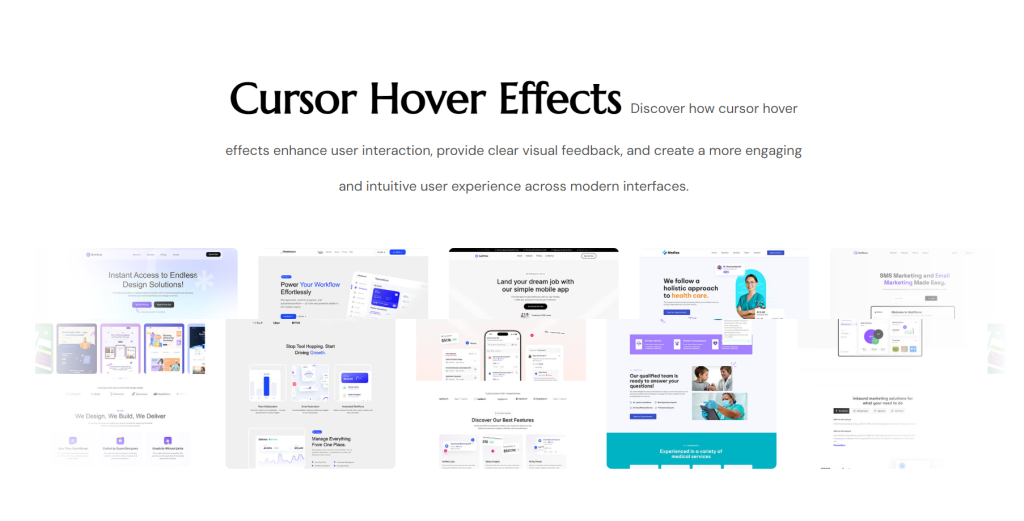 Cursor Effects feature