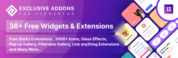 Exclusive Addons for Elementor Exclusive Addons for Elementor