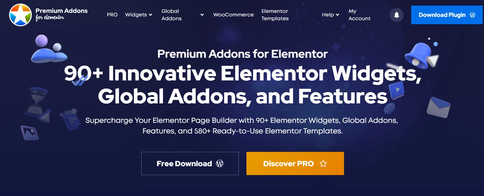 Premium Addons for Elementor with Lottie and motion effects Premium Addons for Elementor with Lottie and motion effects