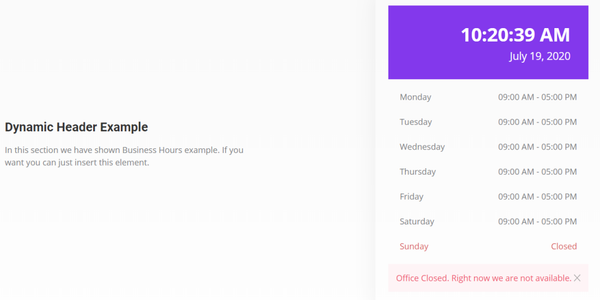business hours business hours