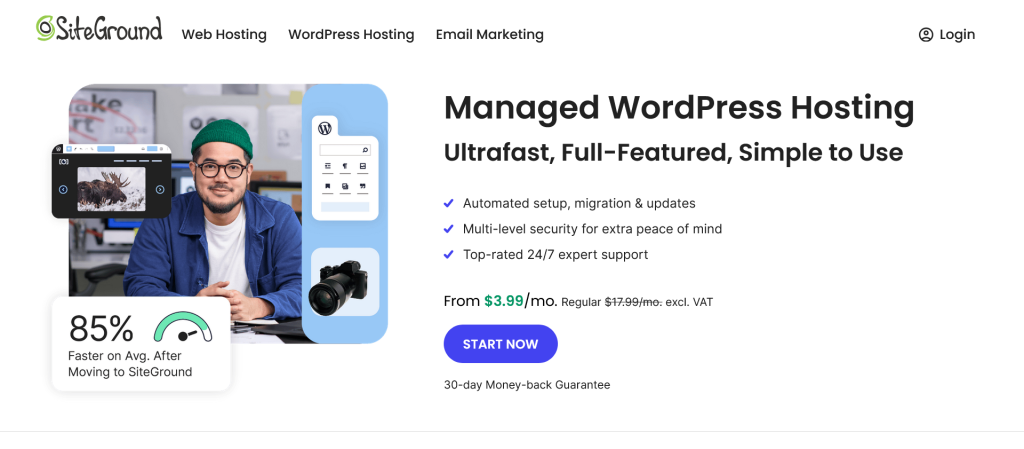 SiteGround WordPress Hosting SiteGround WordPress Hosting