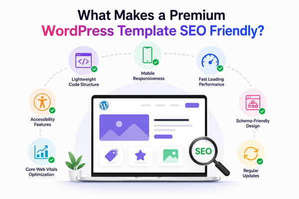 What Makes a Premium WordPress Template SEO Friendly?