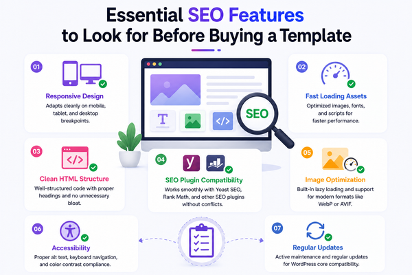 Essential SEO Features to Look for Before Buying a Template