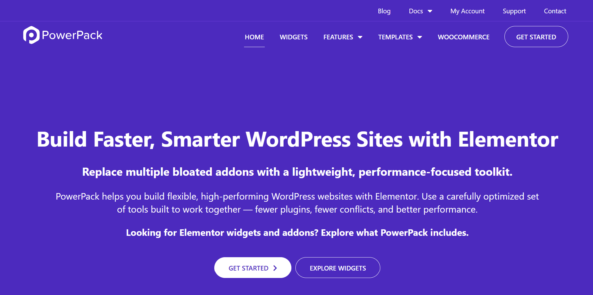 PowerPack Addons for Elementor widgets overview PowerPack Addons for Elementor widgets overview