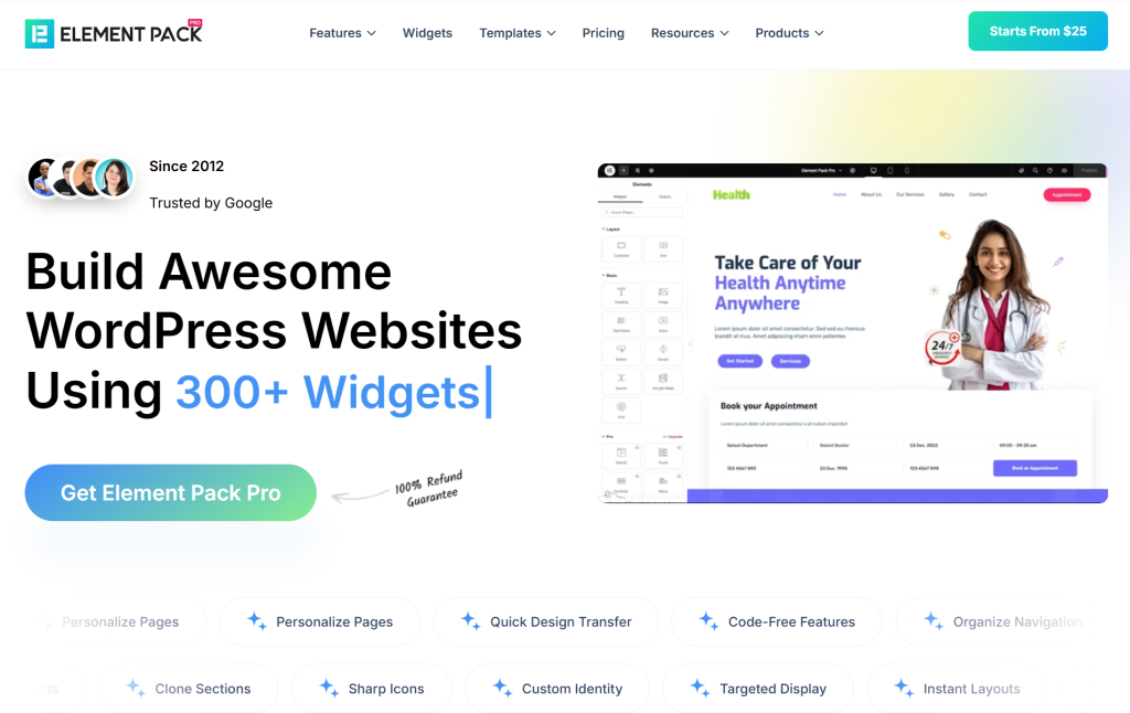 How Element Pack Pro Helps You Build a Stunning Website
