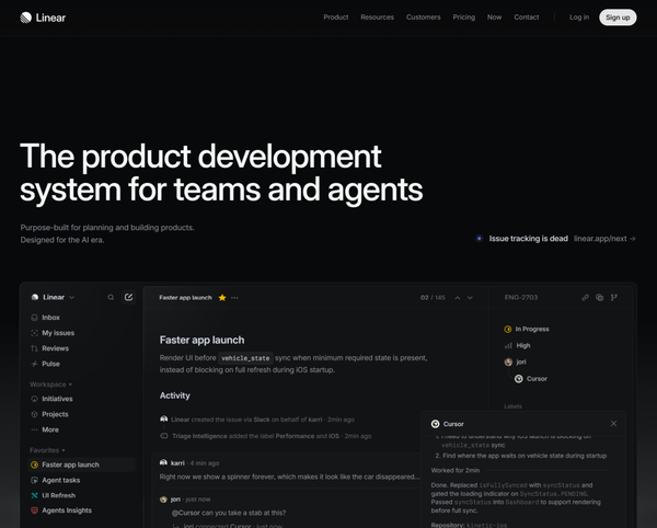Linear - Creative Website Layout Examples Linear - Creative Website Layout Examples