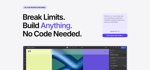 Droip WordPress Builder Droip WordPress Builder