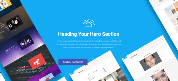 Landing Page Hero Section