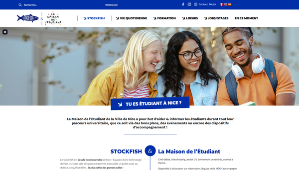 Etudiants - Element Pack Website Examples Etudiants - Element Pack Website Examples