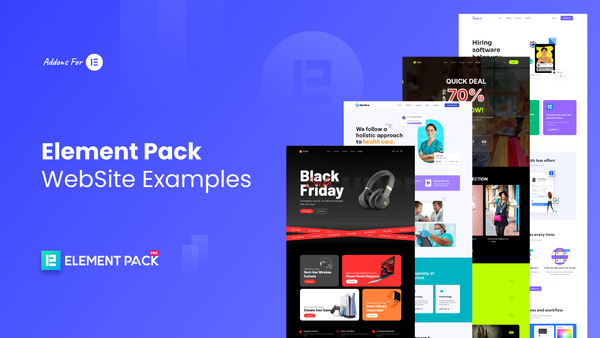 Element Pack Website Examples