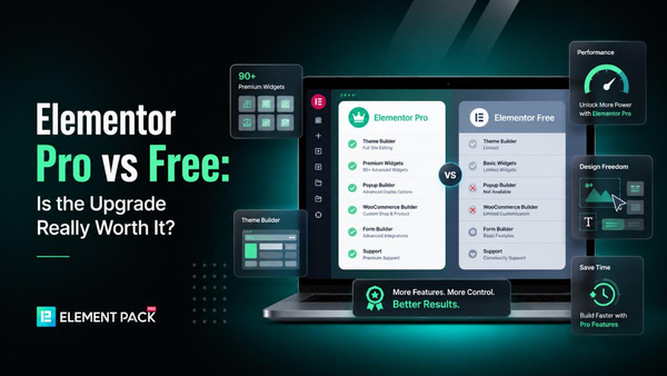 Elementor Pro vs Free in 2026: Is the Upgrade Really Worth It?