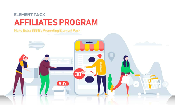 Join the Element Pack Affiliate Program and Start Earning for all Referrals Join the Element Pack Affiliate Program and Start Earning for all Referrals