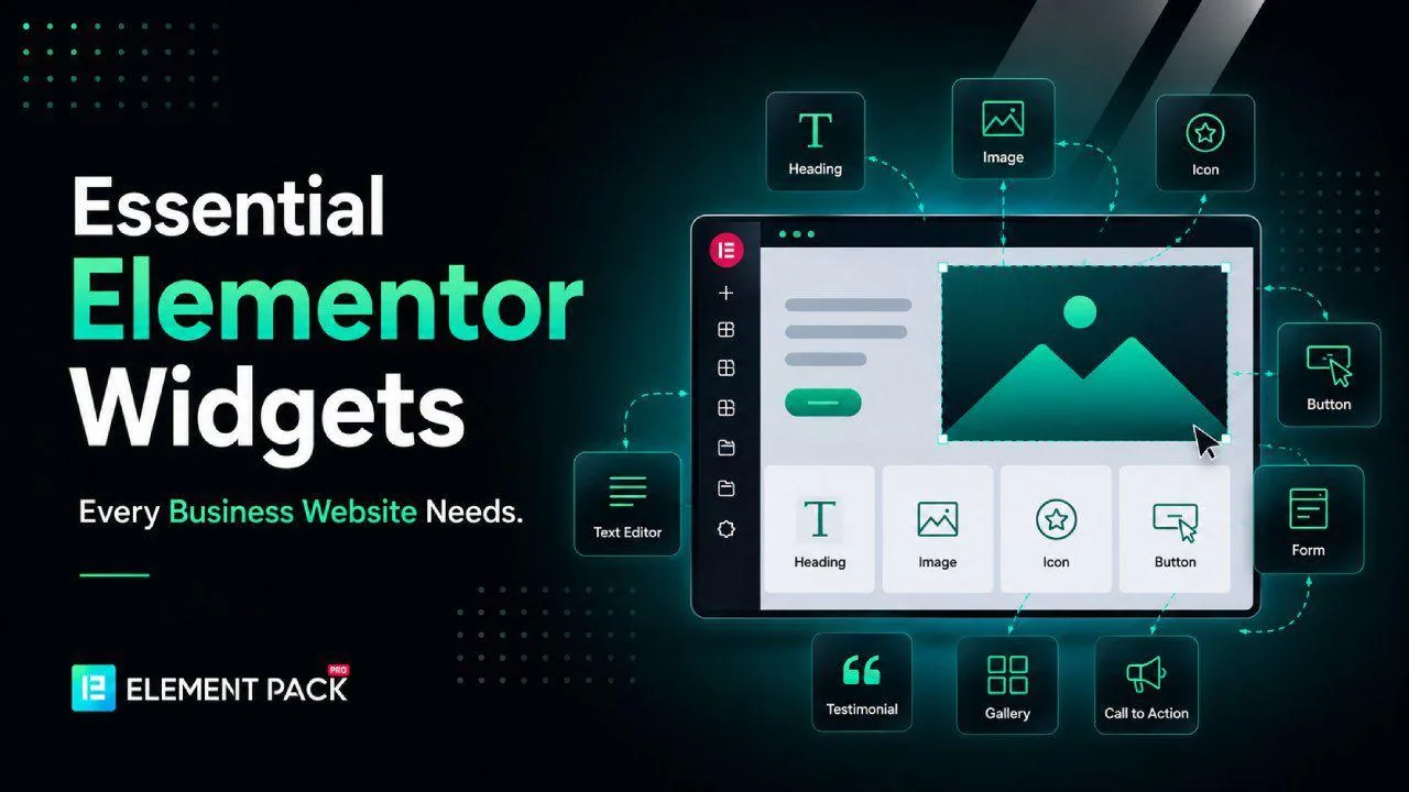 25 Essential Elementor Widgets for Business Websites (2026)