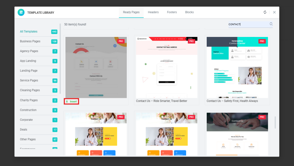 ready-made contact page templates ready-made contact page templates