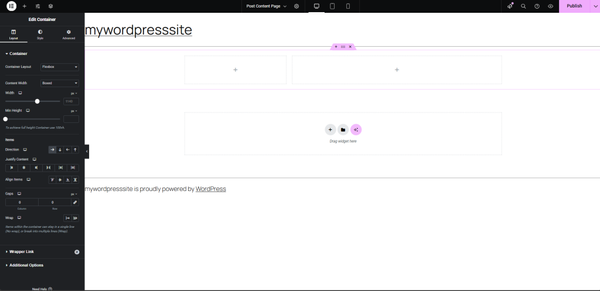Customize the Post content template Customize the Post content template