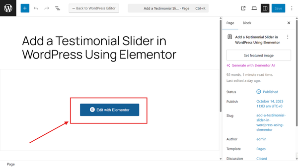 How to Add a Testimonial Slider in WordPress Using Elementor How to Add a Testimonial Slider in WordPress Using Elementor