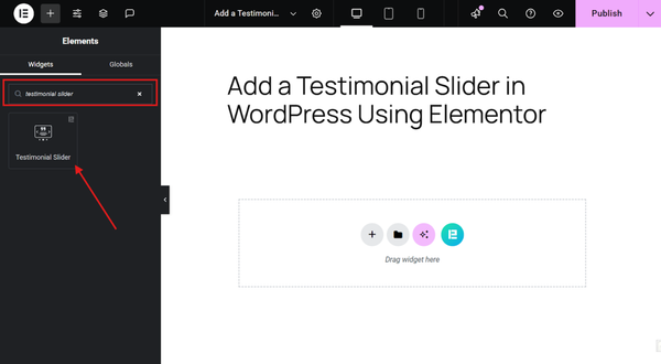 How to Add a Testimonial Slider in WordPress Using Elementor How to Add a Testimonial Slider in WordPress Using Elementor