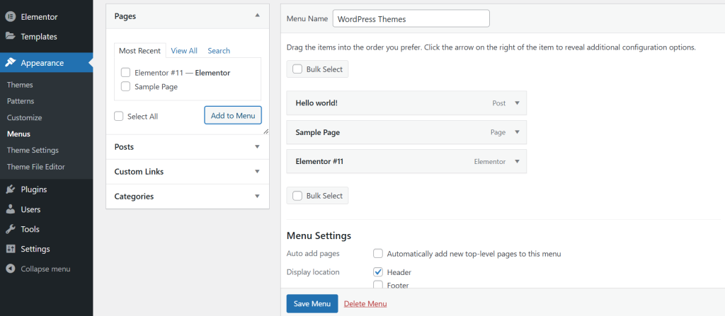 Organizing Navigation Menus Organizing Navigation Menus