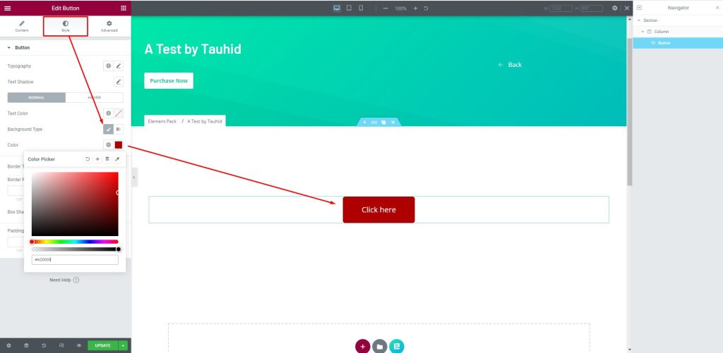 How to change Elementor button color How to change Elementor button color