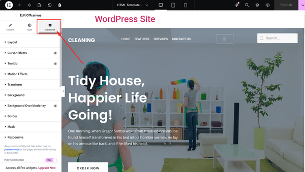 How to Hide an HTML Element in an Elementor Page? How to Hide an HTML Element in an Elementor Page?