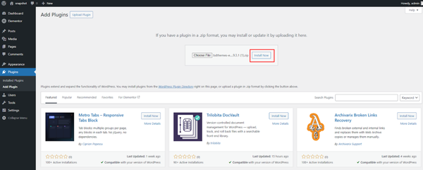 After that, click Install Now and wait a few seconds. After that, click Install Now and wait a few seconds.