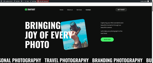 Now we will show you how to add widgets to this template. Click Edit with Elementor to start editing. Now we will show you how to add widgets to this template. Click Edit with Elementor to start editing.