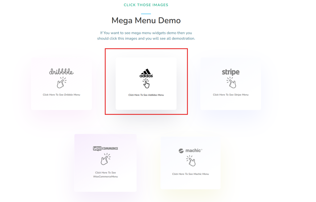 Choose a demo Choose a demo