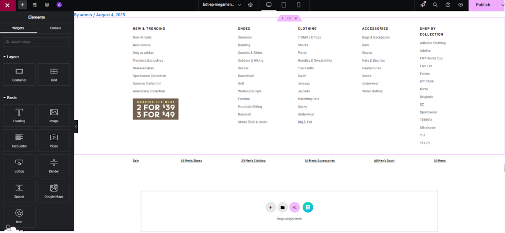 mega menu template will be available here mega menu template will be available here