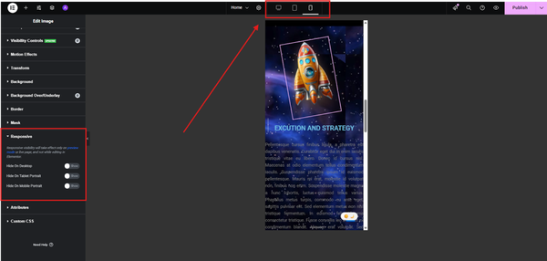 Optimize for different Devices