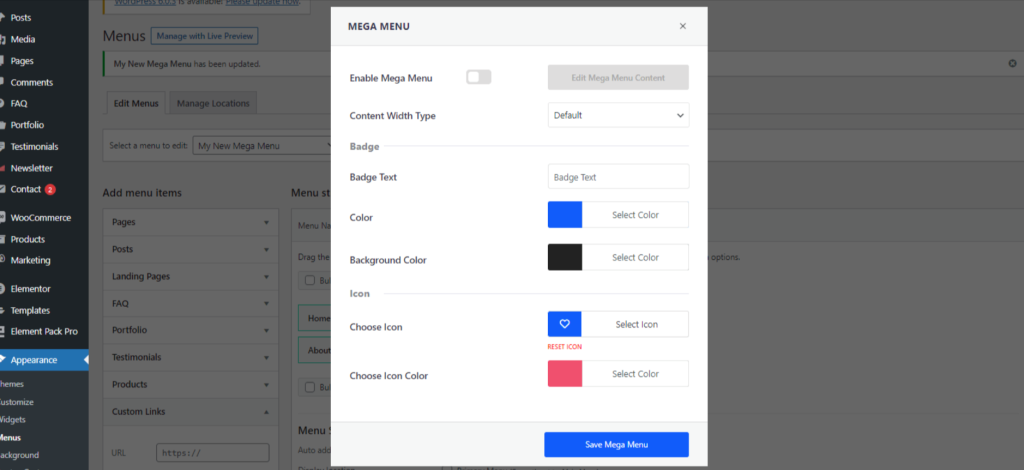 Configure the Menu Bar Settings Configure the Menu Bar Settings