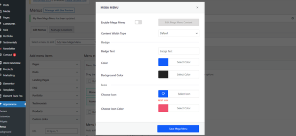 Configure the Menu Bar Settings Configure the Menu Bar Settings
