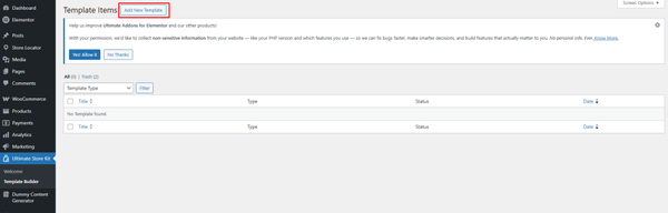 Template Builders