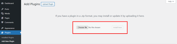 Upload and Install the Plugin Upload and Install the Plugin