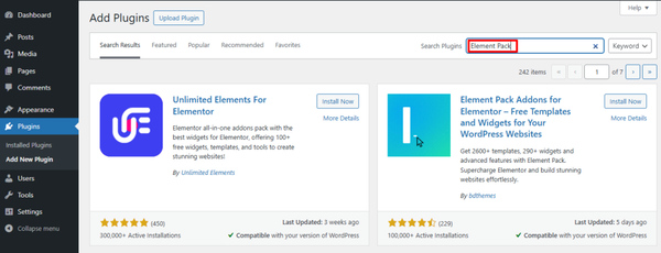 Search for a Plugin Search for a Plugin