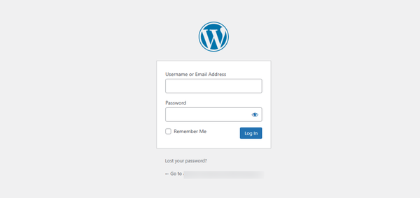 Log in to your WordPress dashboard. Log in to your WordPress dashboard.