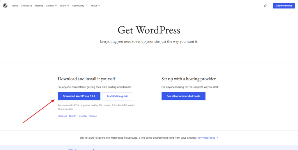 Download WordPress Latest Version