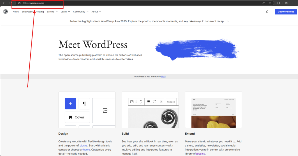 Official WordPress Website