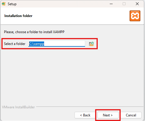 choose-folder - Install WordPress Locally