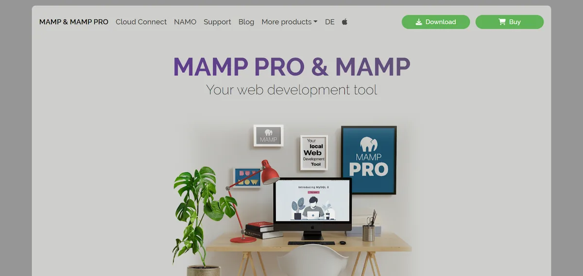 MAMP Pro and MAMP homepage for local web development MAMP Pro and MAMP homepage for local web development