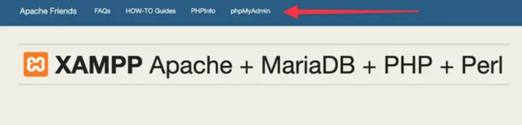phpmyadmin - Install WordPress Locally