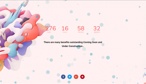 coming soon page coming soon page