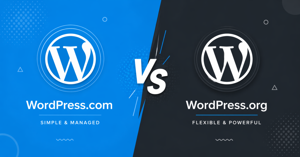 WordPress.com vs WordPress.org WordPress.com vs WordPress.org