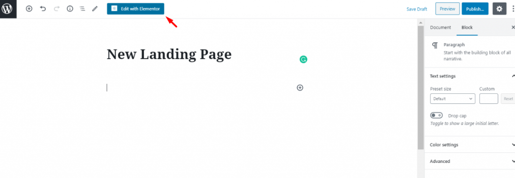 replace WordPress home page