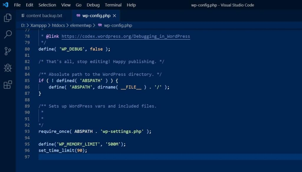 resolve elementor widget panel stalk