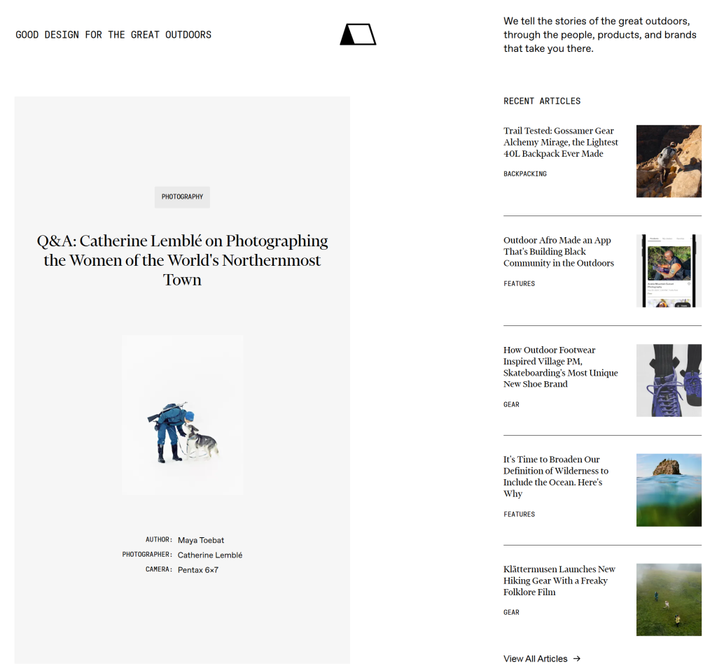 Simple Websites That Nail Minimalist Design